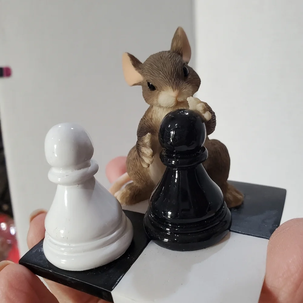 Charming tails Chess Fitz & Floyd 